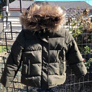 Rothschild Girl’s Hooded Puffer Coat Jacket 10/12